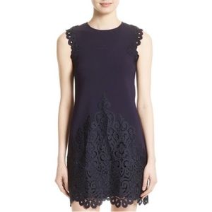 Ted Baker Luccia Lace Trim Dress
